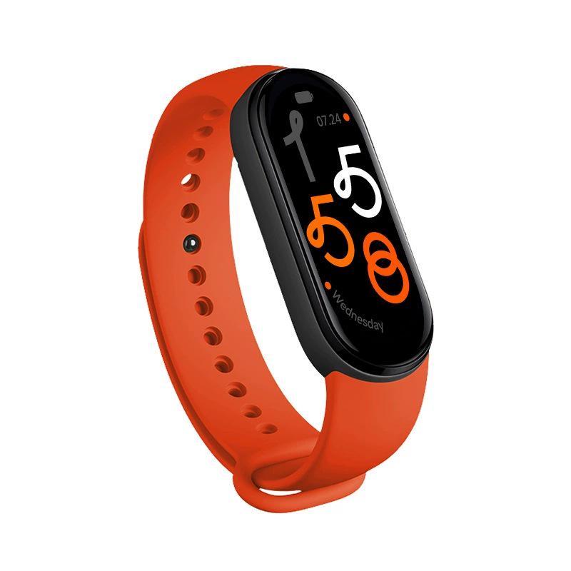 M8 Smart Bracelet: Sport Pedometer, Heart Rate, Blood Pressure & Oxygen Monitor with Bluetooth Connectivity