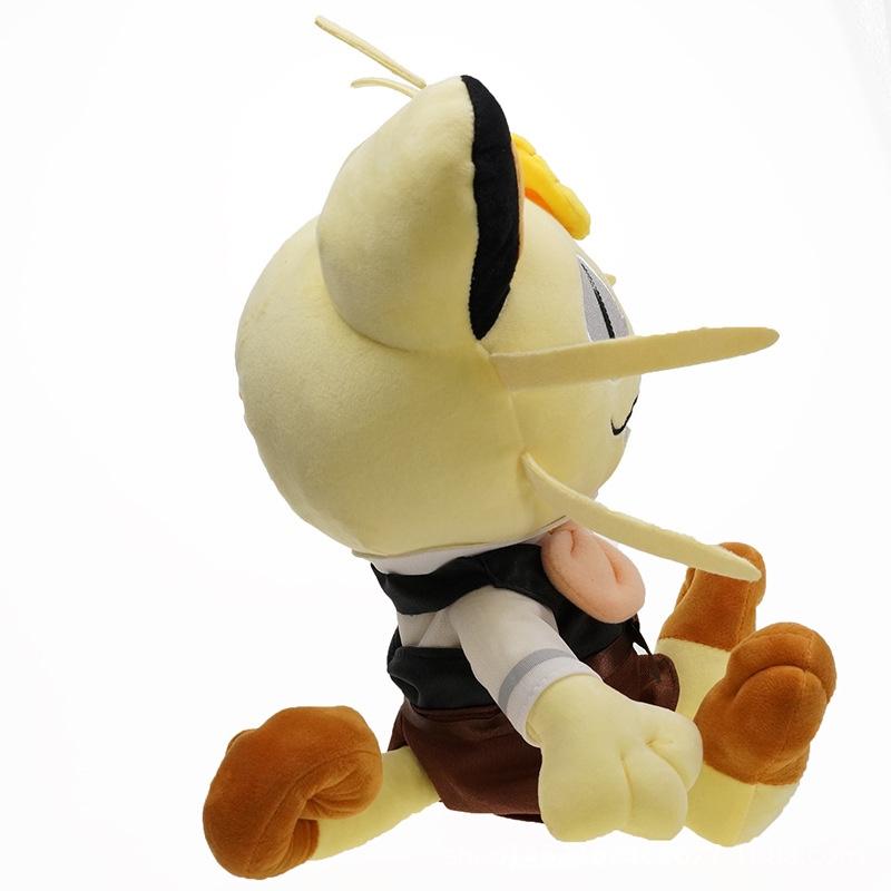 Anime Games series new 30CM new Meowth plush toy stuffed toys A birthday present for children