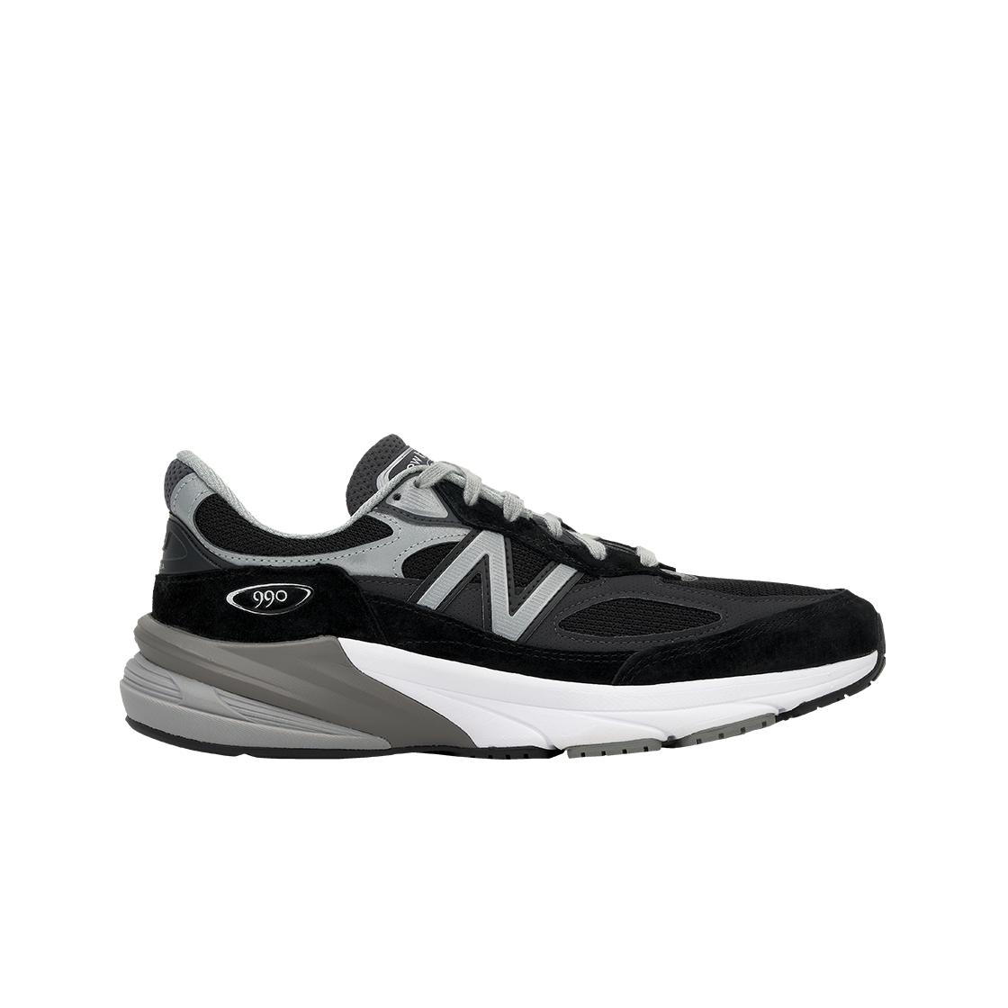 

New Balance 990v6 Made In Usa Black White - 2e Wide 260