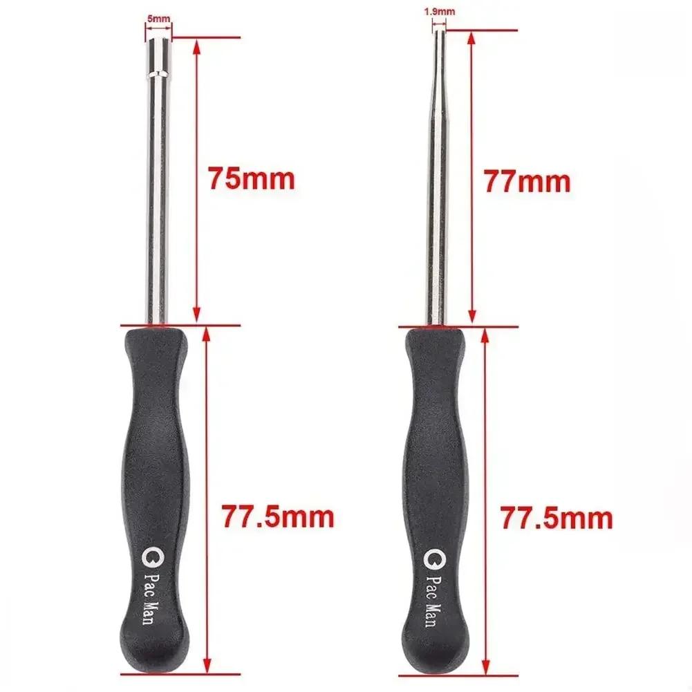 Carburetor Adjuster Tool Kit For 2 Cycle Engine Auto Screwdriver Set 6pcs Cleaning Needle&6pcs Cleaning Brush With Hex Wrench