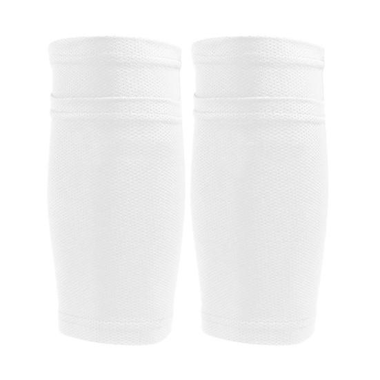 1 Pair Football Shin Guard with Pocket Breathable Nylon MTB Kickboxing Calf Sleeve