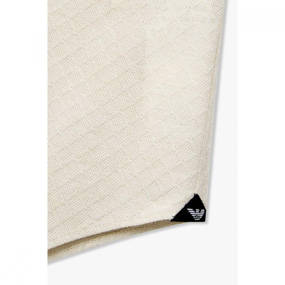 Emporio Armani Men S Diamond Pattern Cotton Shirt A516104012