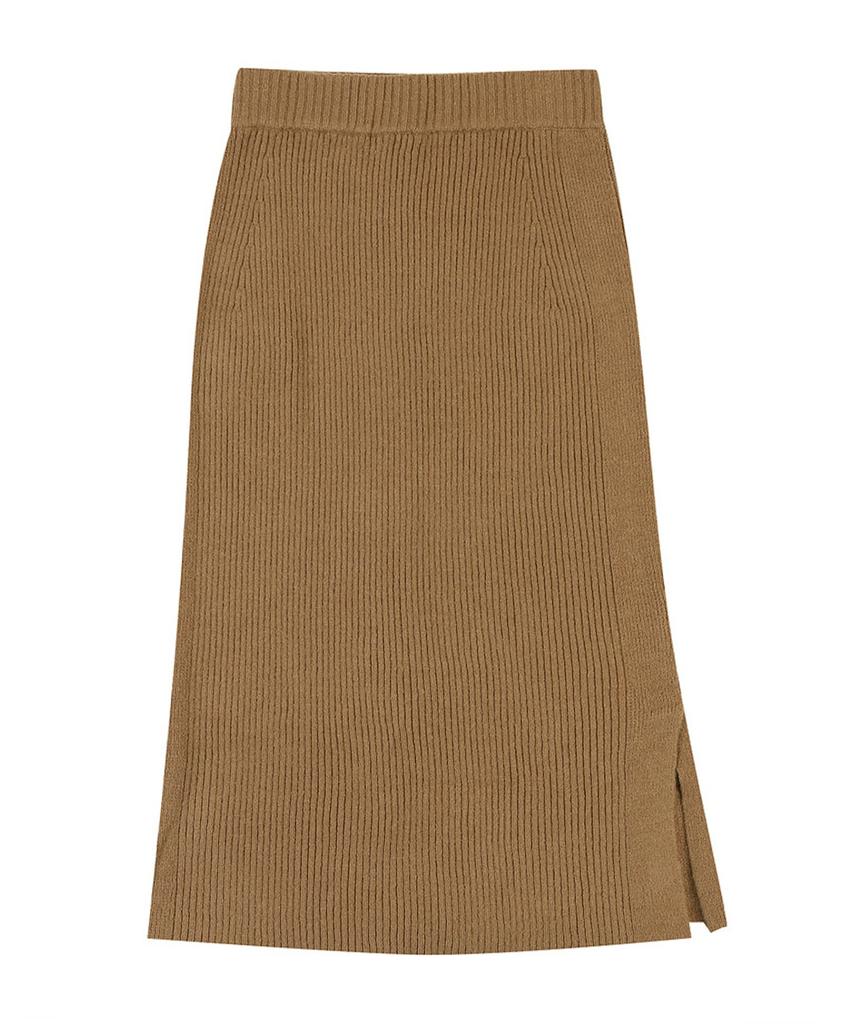 MESENSE Woven Pattern Knit Skirt_Mb2Zksmd17Z