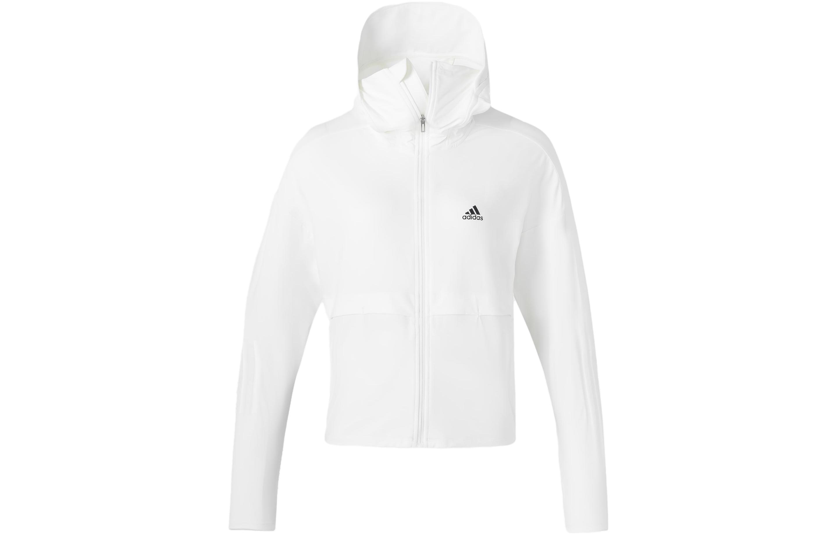 Adidas Jackets Women s White Hooded Thin Other IT2487 XXS