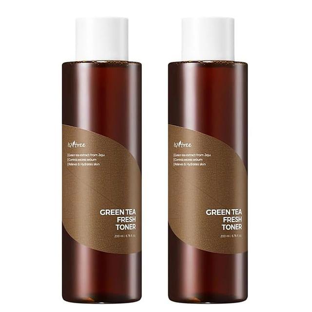 Isntree - Green Tea Fresh Toner Bundle Set 2 pcs