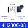 AIRTAC Passenger Pneumatic Original Manual Valve Hand Valve 4H210 4HA230 4H310 4HA330