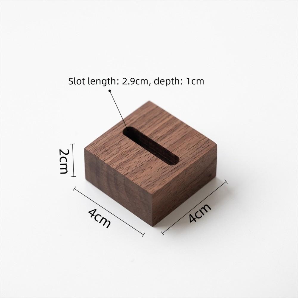 Vintage Solid Wood Walnut Jewelry Stand Jewelry Show Props Home Decoration Ring Display Stand Rings Organizer Ring