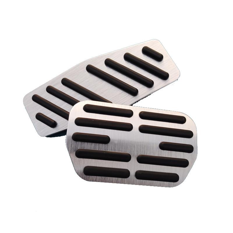 For GAC S7 GS3 EMZOOM 2025 2026 Car Accessories Aluminum Pedal Brake Accelerator Rest Cover Anti Skid Foot Pad Auto Styling 2pcs