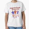 Queensland Maroons Classic TShirt Made In UsaAus TShirt S2xl