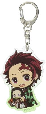 Demon Kimetsu No Yaiba Kamado Tanjiro Gyugyutto Acrylic Keychain Slayer