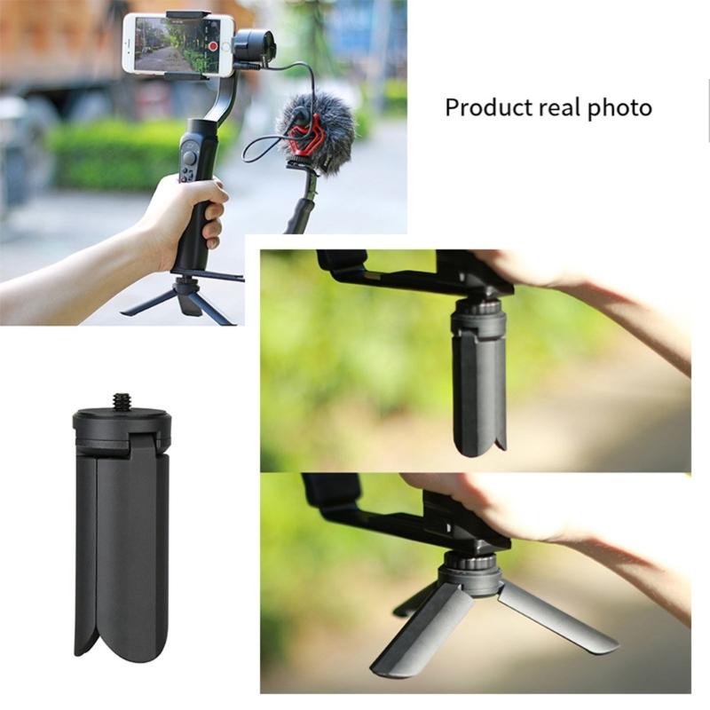 Mini Handheld Gimbals Stabilizers Tripods With 360 Rotations For Smartphone Tablet Action Camera Foldable Design