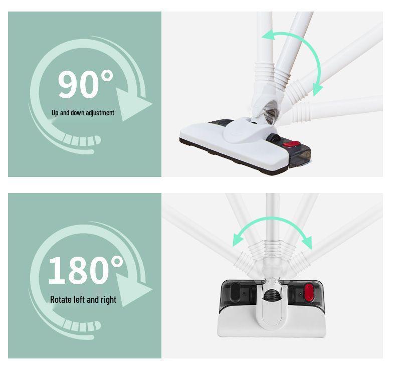 Corded Handheld Vacuum Cleaner: Lightweight, Powerful Suction, Mopping, Multi-Functional, Bed Mite Removal