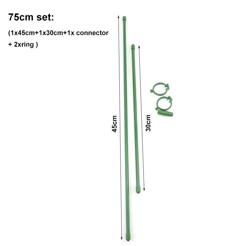 5pcs 30/60/90cm plant Flower Potted Support stand tomato Climbing Holder Stake Stander Fixing Tool Garden for Orchid Bonsai a1