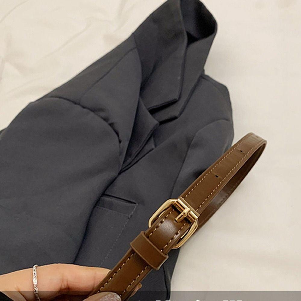 PU Leather Boston Bag Handbag Small Square Bag Portable Shoulder Bag  Streetwear