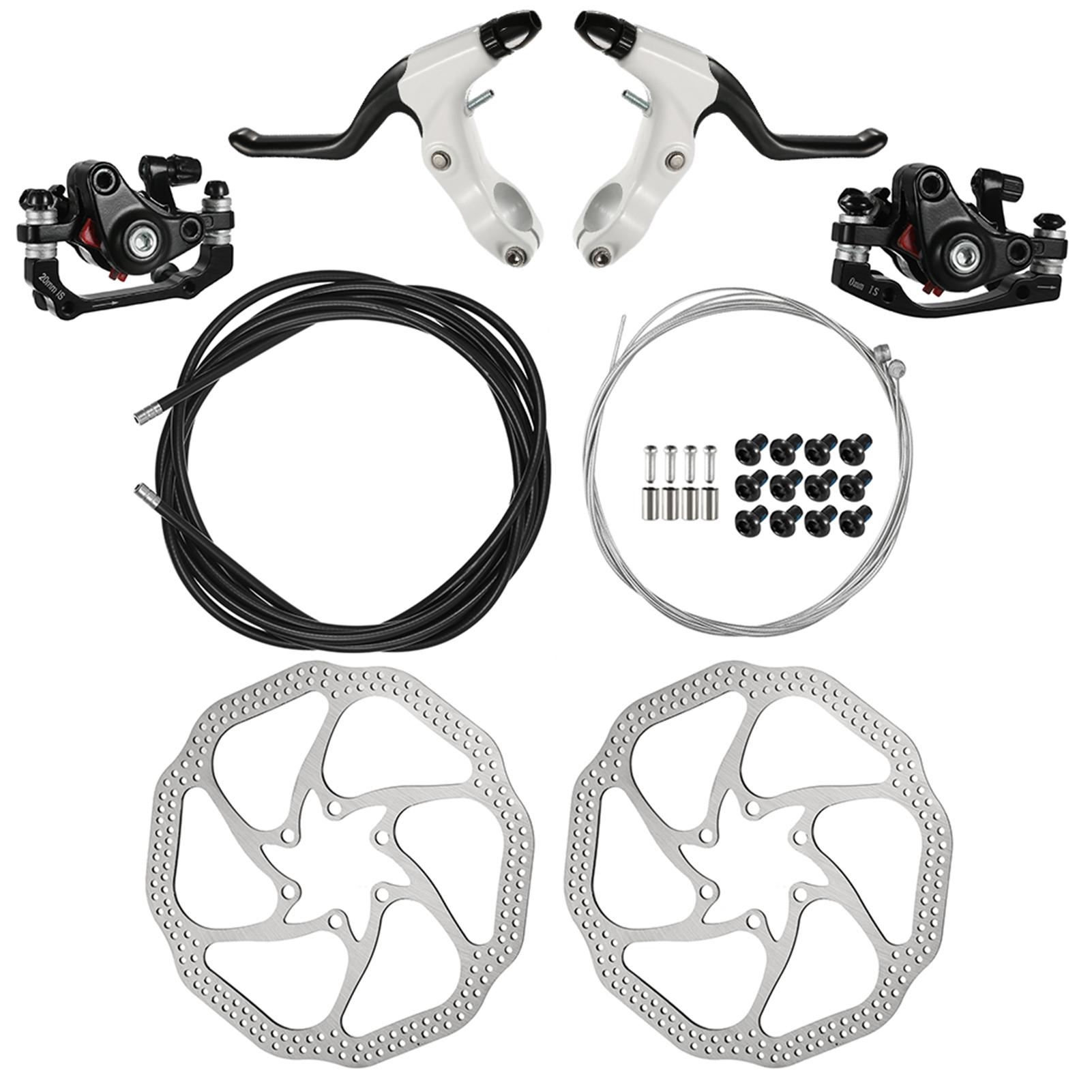 

MTB Bike Disc Left Right Brake Kit Hand Brake Lever Shifter Derailleur Cable Shift Inner Wire Set
