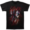 SLAYER Cd Lgo BLOOD US FLAG SKULL Official SHIRT SMALL New NBP OOP Reign Mercy Unisex T-Shirt