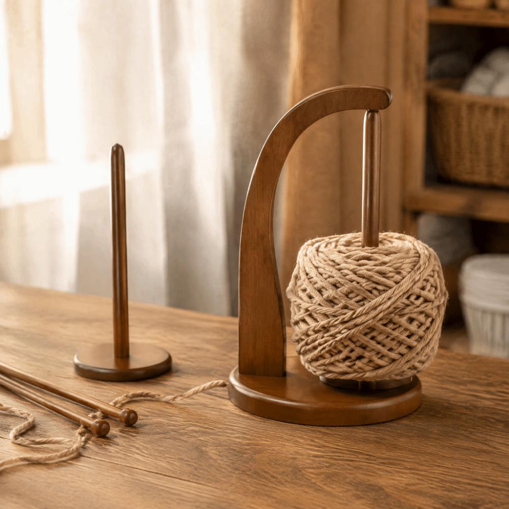 Magnetic Suction Yarn Holder 360° Rotatable Yarn Spinner Gift Thread Spool Holder Knitting
