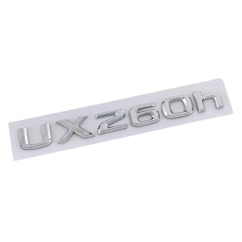 ABS Car Sticker for LC500h LM350 LM300h UX260h Letter Logo Fender Side Body Rear Trunk Emblem Badge Lid Symbol Accessories