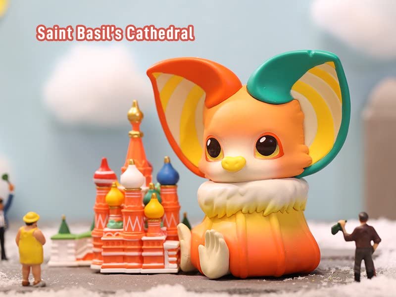 POP MART YOKI Travel Around The World Series Trading Figures Box of 12 ABS&PVC&Vinyl