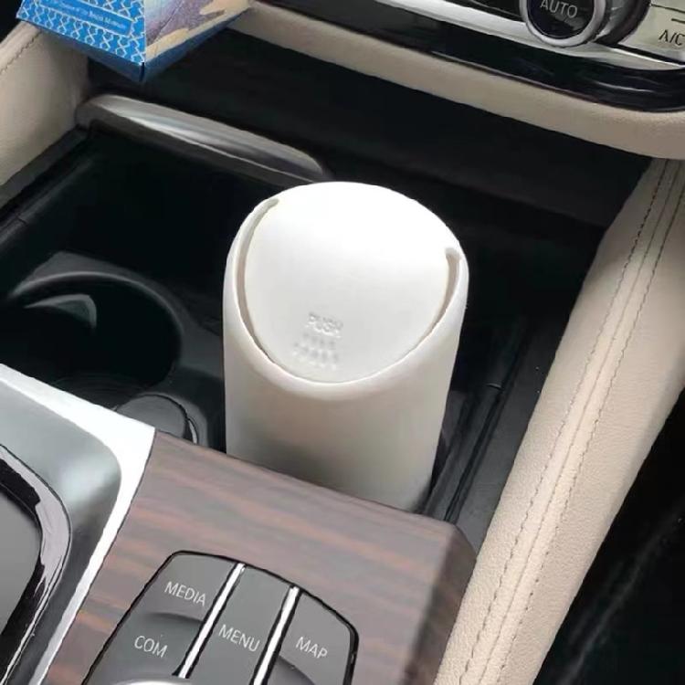 Car Trash Can with Lid, Car Dustbin ABS,Leakproof Vehicle Trash Bin, Small Garbage Bin for Car Offices