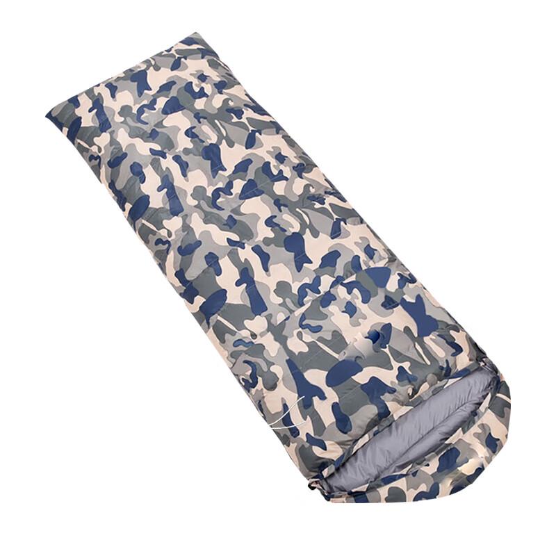 Outdoor White Goose Down Envelope Sleeping Bag 10°C