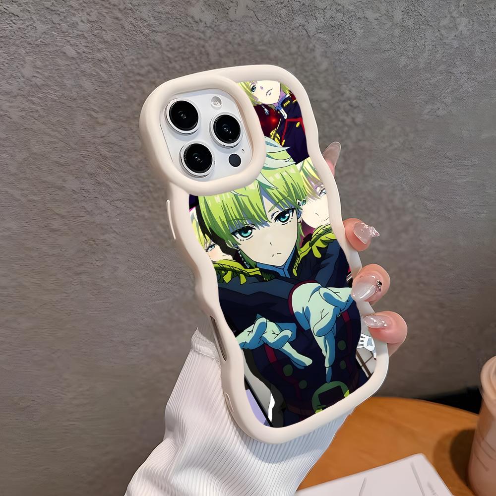 

Mato seihei no slave Tenka Izumo Wavy Edge TPU Mobile Phone Case for iPhone 17 16 15 14 13 12 11 Air Pro Max Plus Colorful Cover iPhone 11