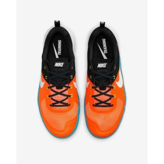Nike Metcon 1 OG Total Orange Blue Lagoon FQ1854-800 Men's Size