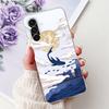 For Samsung Galaxy A26 A36 A56 5G Case 2024 New Stylish Flower Soft Clear Silicone Back Cover For Samsung A36 5G SM-A366B Bumper