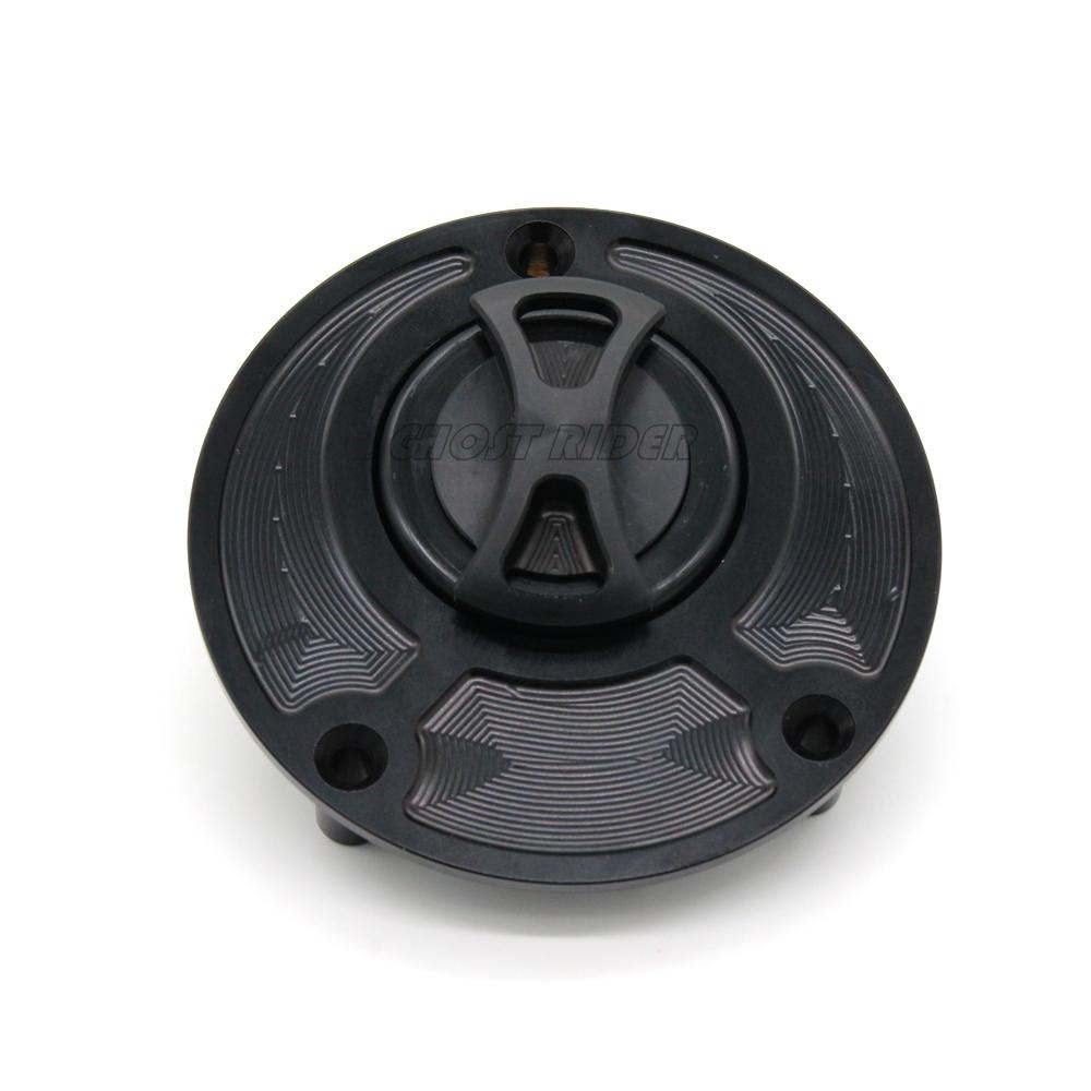 

Для Yamaha FZ6 FZ6R FZ1 R1 R6 R6S крышка топливного бака с ЧПУ, алюминиевая крышка без ключа, аксессуары для мотоциклов Все года 8 чёрный