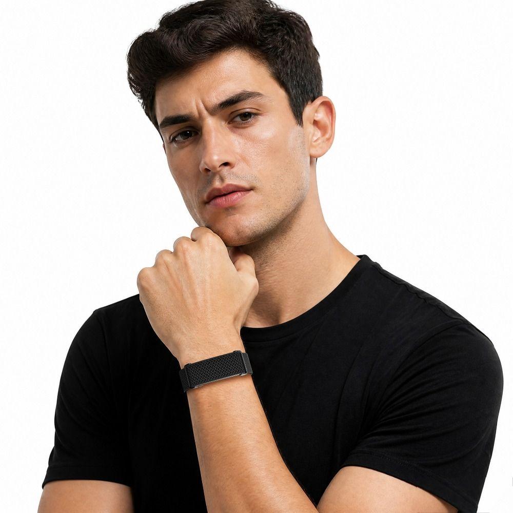 Nylon Sport Strap Elastic Fitness Tracker Wristband for Google Fitbit Air for Men Women