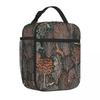 Bestselling Forest Animals - Les Animaux De La F Ret Slim Fit Reusable Lunch Bag Backpacking Snack Bag