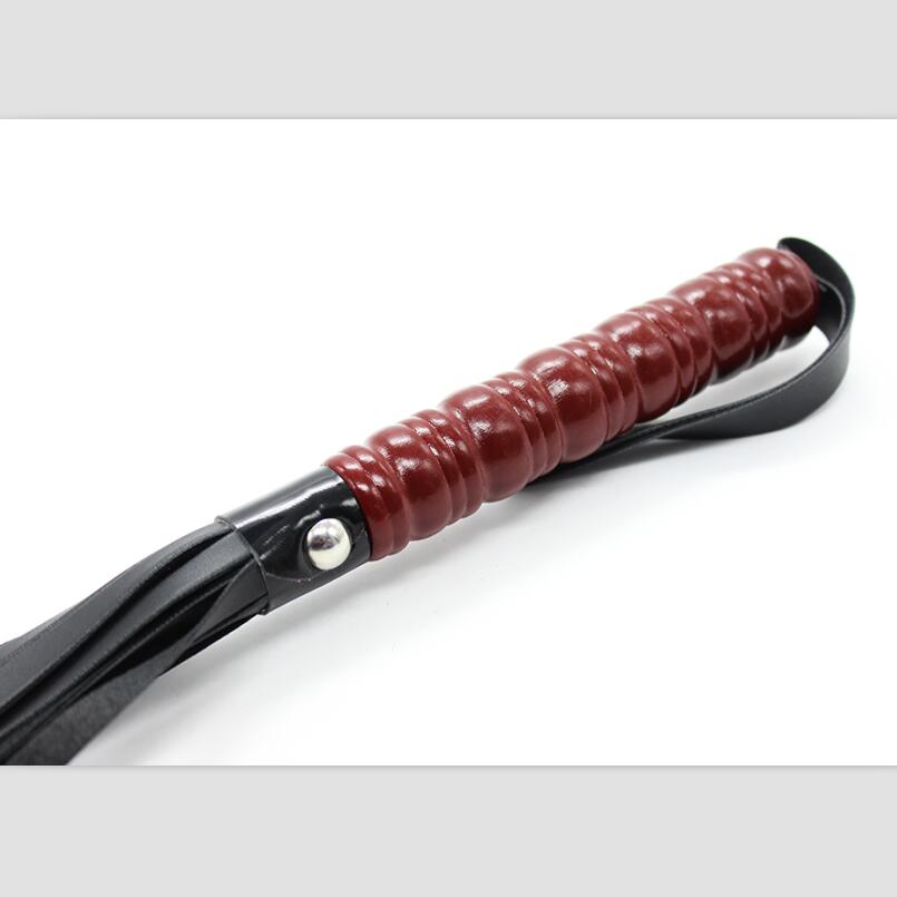 VaHppy Sex Whip 60CM 120G PU 4colors Game Toys Couple Flirting Spanking SM BDSM Tassel Tail Alternative Stimulation Sex Toys Delicate Handle