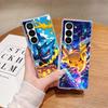 Transparent Soft Phone Cover Case for Samsung Galaxy Z Fold 7 6 5 4 3 ZFold6 ZFold3 ZFold7 ZFold5 ZFold4 Cute Pikachu Pokemon