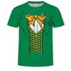 Boys Round Neck Short Sleeve 3D Printed Funny Pattern Casual T-Shirt Tops