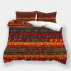 Microfiber Bedding Sets For King Size, Christmas Snowflakes Duvet Cover Set,Queen Snow Deer Comforter Cover,Bed Set For Teen Boy