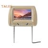 7" Car Headrest DVD Player 2 Screens Remote Control Display MP5 Control 16:9 LCD Video Player for Car Rear Seat Entertainment System