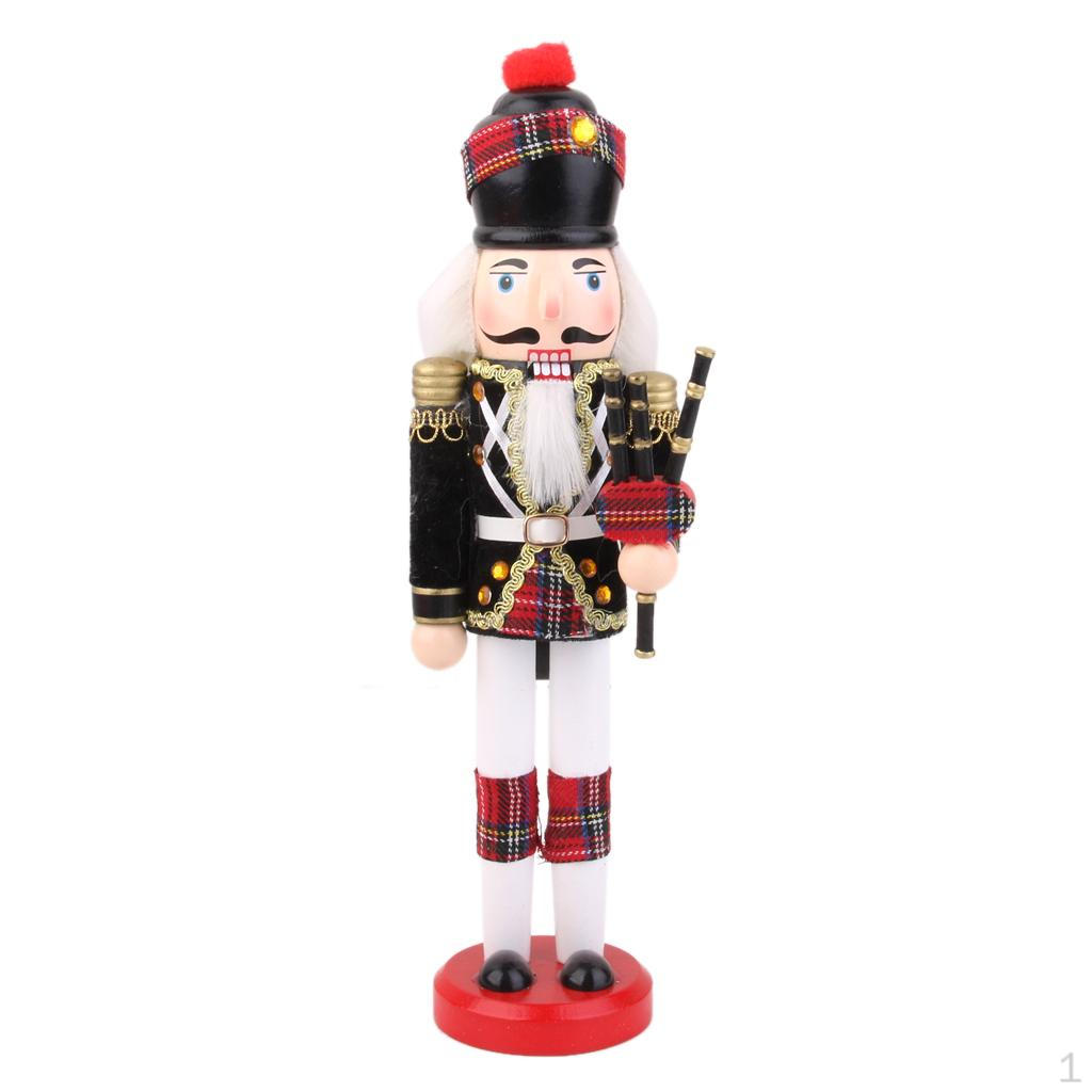 

Wooden Bagpipes solider Christmas Gift Home Decor