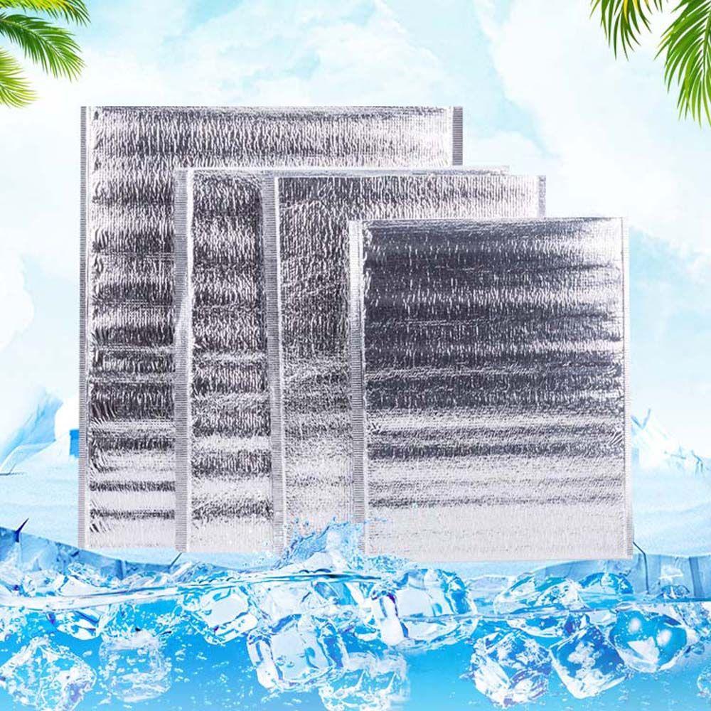 Takeaway Lunch Aluminum Foil Kitchen Gadgets Thermal Insulation Bag Hot &Cold Pouch Food Pouches