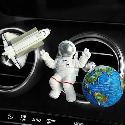 Forma di Pianeta dell'Universo Astronauta Auto Deodorante per Auto Uscita Aria Condizionata Auto Clip Profumo Decorazioni per Auto Ornamenti