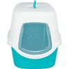 TRIXIE Bac a litiere Vico 40*40*56 cm - Aigue-marine - Pour chat