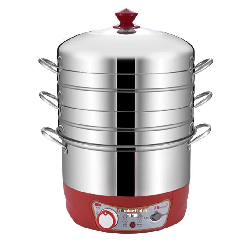 Yingbai 30cm Multifunction Electric Steamer
