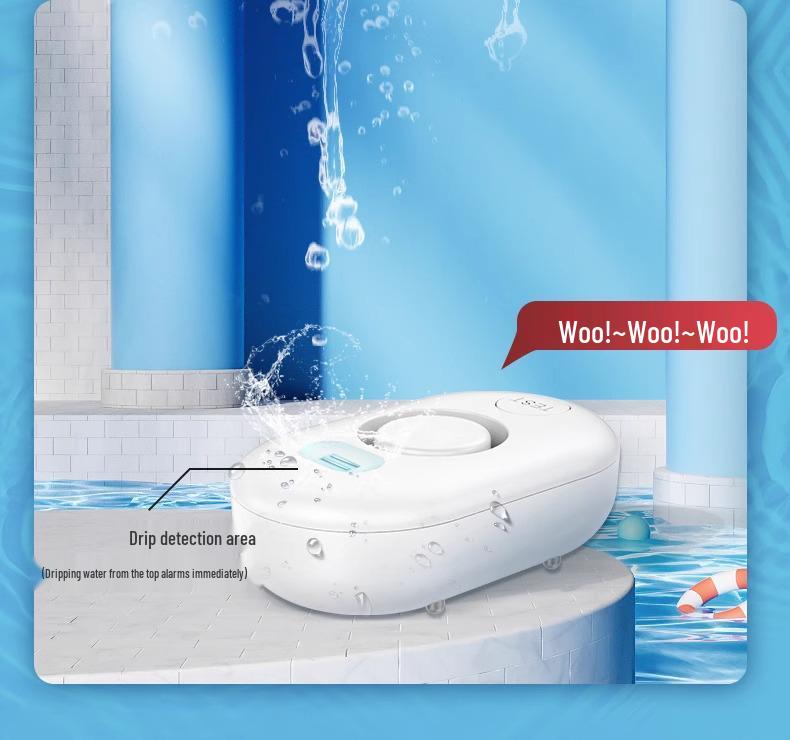 WiFi Water Leak Detector Alarm - Tuya Smart Sensor with Mobile Alerts