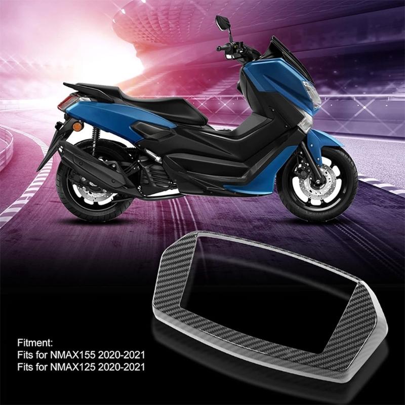 Motorrad Instrumentenabdeckung Schutzrahmen Displayschutz für NMAX155 2020-2021 Einfache Montage Motorrad Zubehör