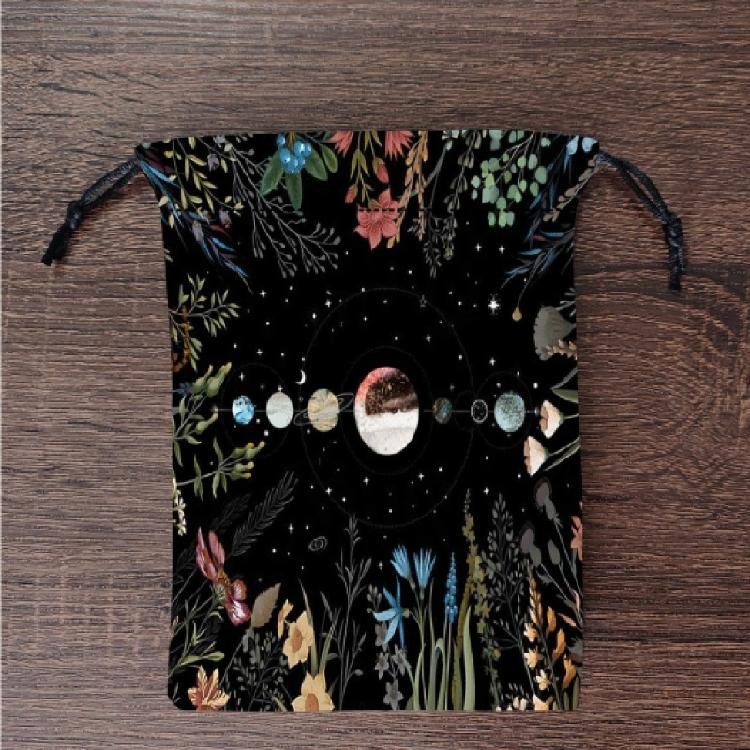 Schmuck Würfelbeutel Brettspiel Kartenbeutel Geschenkverpackungsbeutel Tarots Aufbewahrungsbeutel