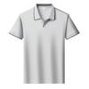 Nouveau polo d'été pour homme à manches courtes, couleur unie, respirant, T-shirt décontracté