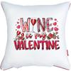 Wine Valentine Thermal Patches Creative Clothes Stickers Hoodies Diy T-Shirt Parches Ropa Heat Press Appliqued Iron-On Patch