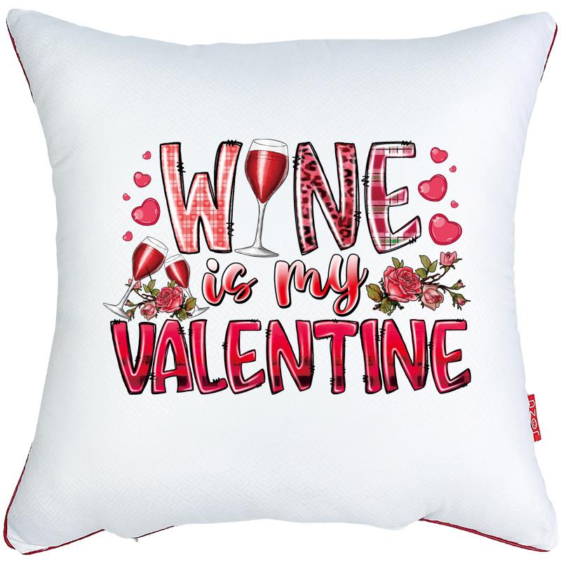 Wine Valentine Thermal Patches Creative Clothes Stickers Hoodies Diy T-Shirt Parches Ropa Heat Press Appliqued Iron-On Patch