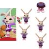 Cute And Soft Plush Bunny Toy Coco Rabbit 35cm Purple