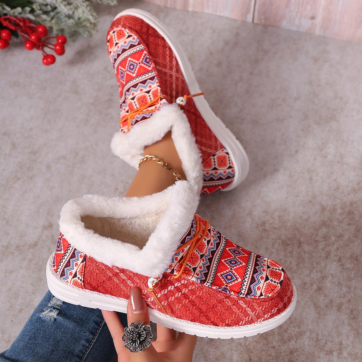 

Fashion 2024 New Arrival Comfortable Fashion Boots Women Thickened Plush Shoes for Women Brand Casual Outdoor Flat Warm Boots Women 43