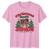 Christmas Movie Junkie Christmas Holiday Unisexs Unisexs Graphic Tee Shirt